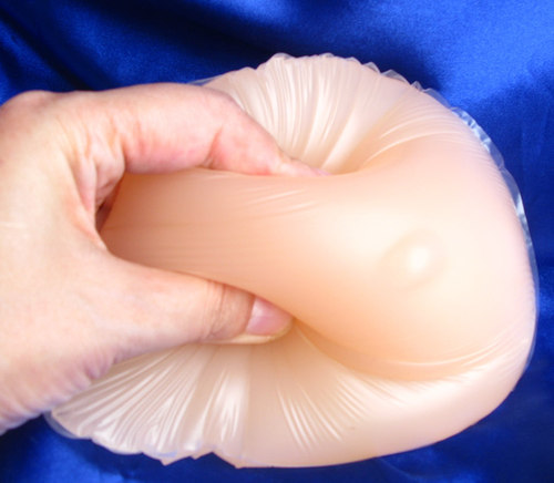 苾美 延伸形硅胶义乳假乳 术后使用假乳房胸垫假胸胸垫一只 - 图3