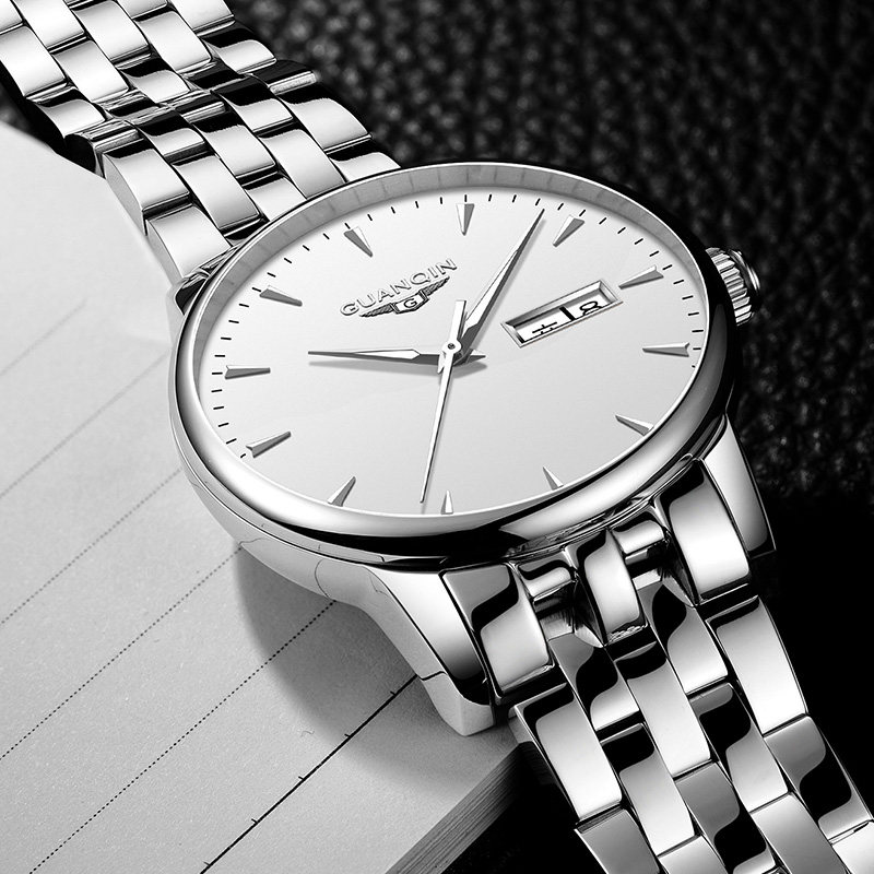 正品冠琴男士全自动国产潮流机械表 冠琴萍鸿国产腕表