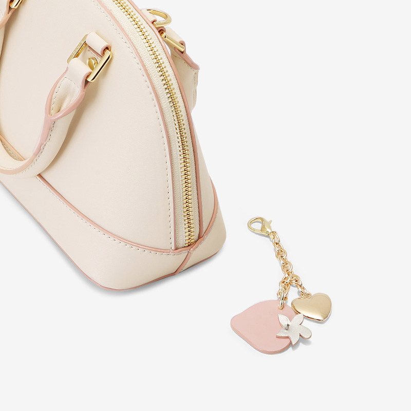 简佰格2020新款潮白色单肩女小包包 简佰格女士包袋