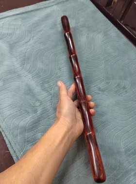 擀筋棒紫檀实木一根全身通用高档刮痧干棍家用经络按摩美容院养生