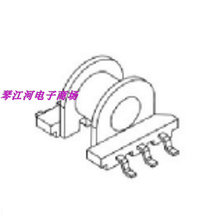 EP7骨架高频电源变压器磁芯骨架贴片单槽3+3 - 图1