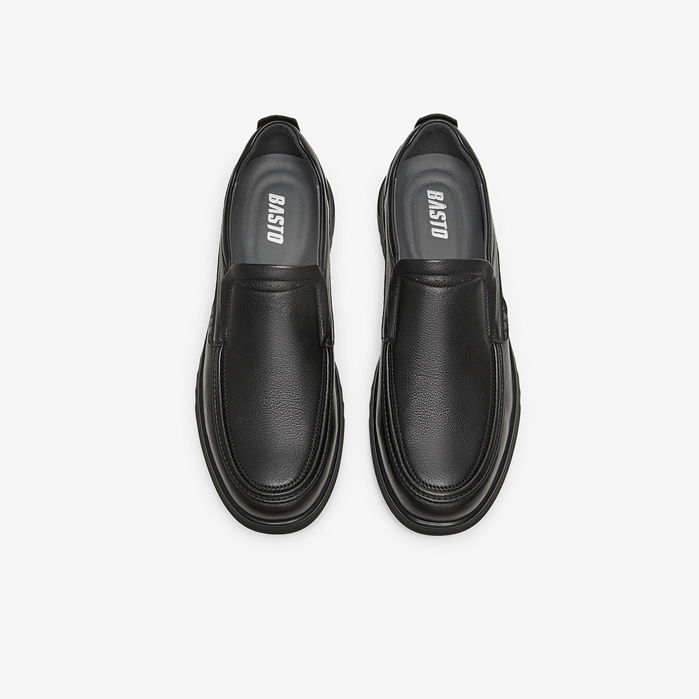 百思图26春季新款一脚蹬豆豆乐福鞋商务通勤休闲男士皮鞋FD217AM6,淘宝优惠券,粉丝福利购,淘宝优惠卷