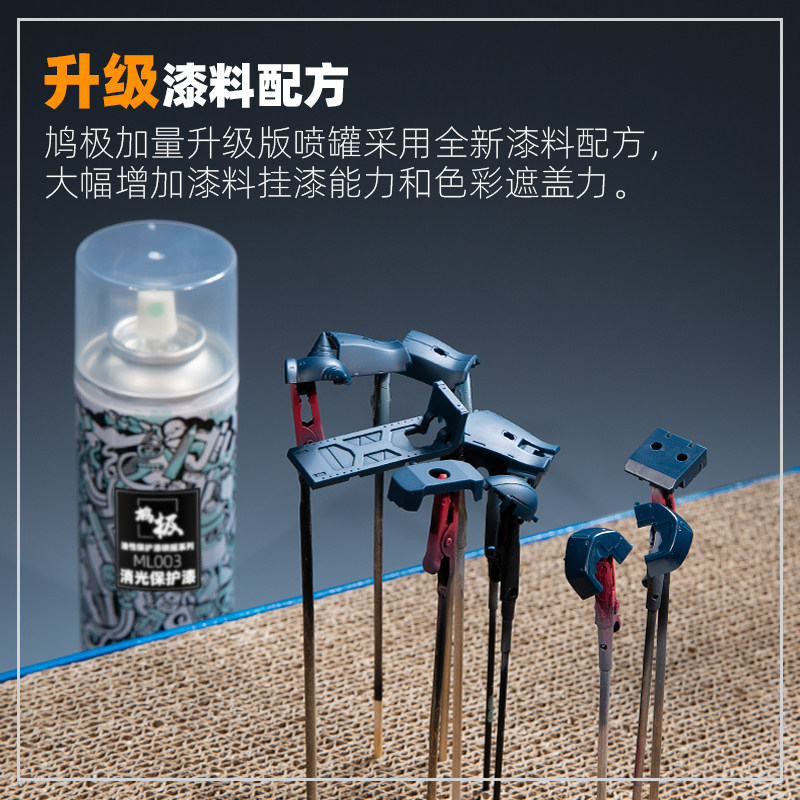 鸠极喷罐油性光油 平滑消光 高达军模手办透明保护漆ML001 ML003,淘宝优惠券,粉丝福利购,淘宝优惠卷