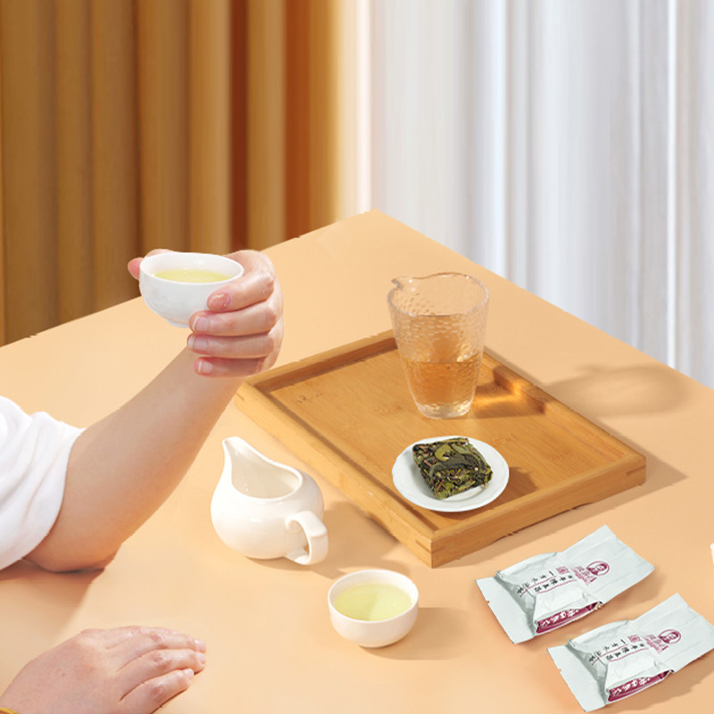 狮峰×陈泰昌兰花香漳平水仙清香型福建乌龙茶叶51g独立袋装自饮,淘宝优惠券,粉丝福利购,淘宝优惠卷