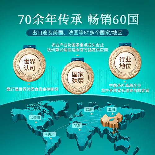 2026新茶上市狮峰牌明前西湖龙井茶特级4S正宗礼盒装杭州春绿茶叶 - 图3
