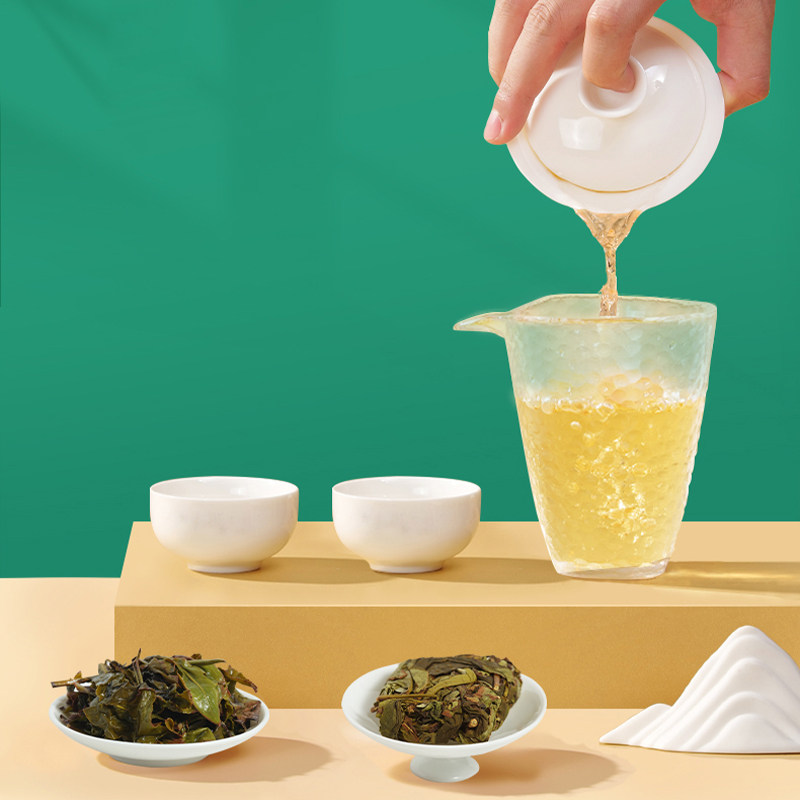 狮峰×陈泰昌兰花香漳平水仙清香型福建乌龙茶叶51g独立袋装自饮,淘宝优惠券,粉丝福利购,淘宝优惠卷