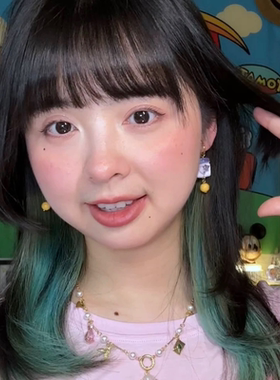 瓶中猫耳环/阻力耳夹（小众独特可爱少女心甜酷个性耳饰）