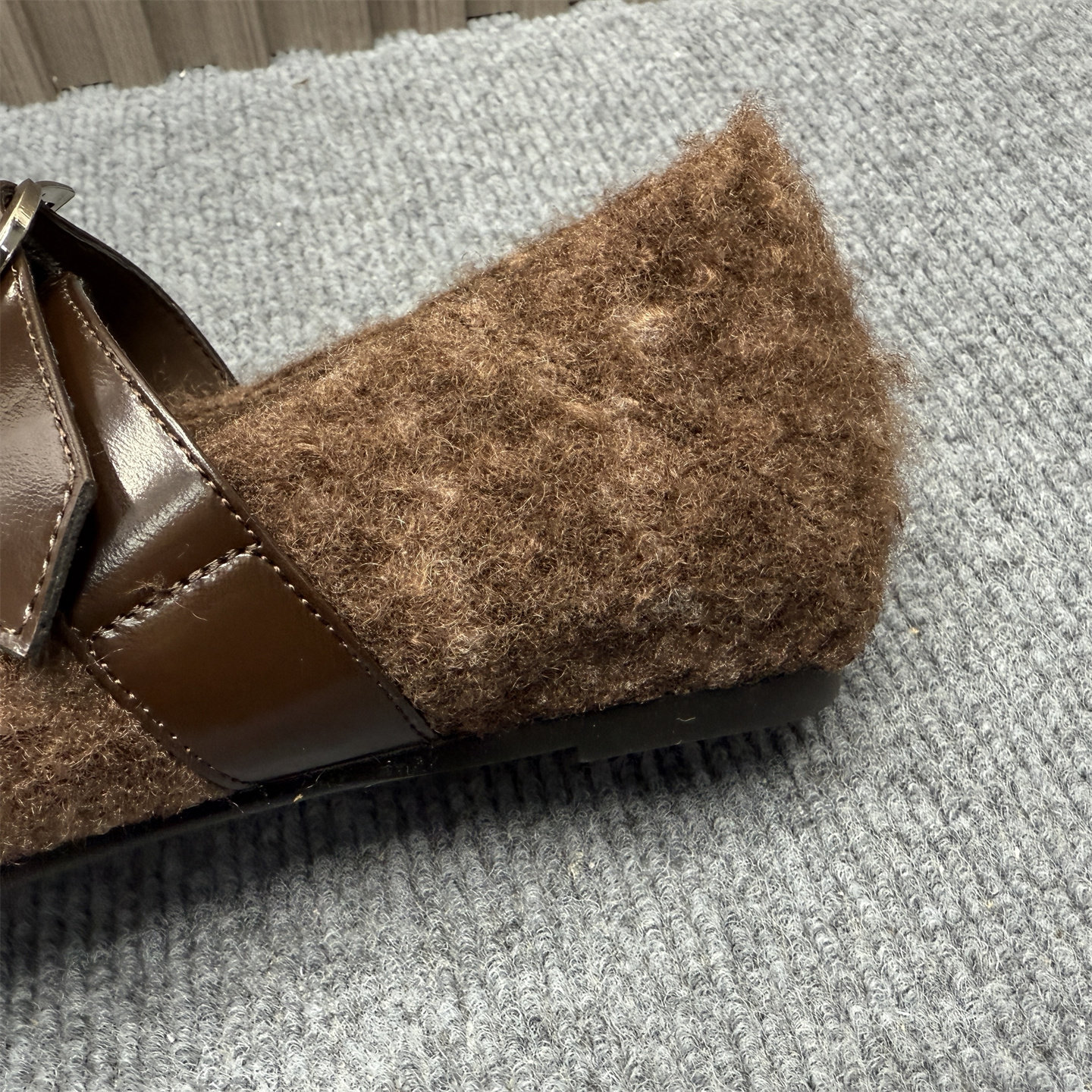 撤柜处理加绒毛毛玛丽珍鞋女2025冬新款内增高一字扣带保暖豆豆鞋,淘宝优惠券,粉丝福利购,淘宝优惠卷