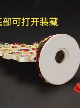 藏传八吉祥总集树脂彩绘佛堂供花