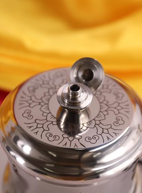 缩微迷你不锈钢电动转轮转经简