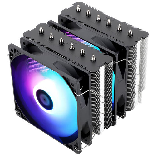 Thermalright利民PA120 SE双塔CPU散热器 电脑6热管温控am5风冷扇 - 图2