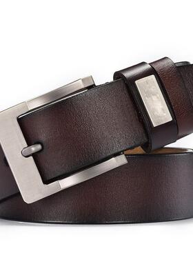Mens Waist Belt Men Belts Leather Man For Jeans Black Male1