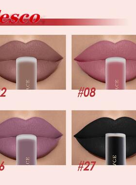 Lip Gloss Velvet Matte Lipsticks Long Lasting Non-stick Cup
