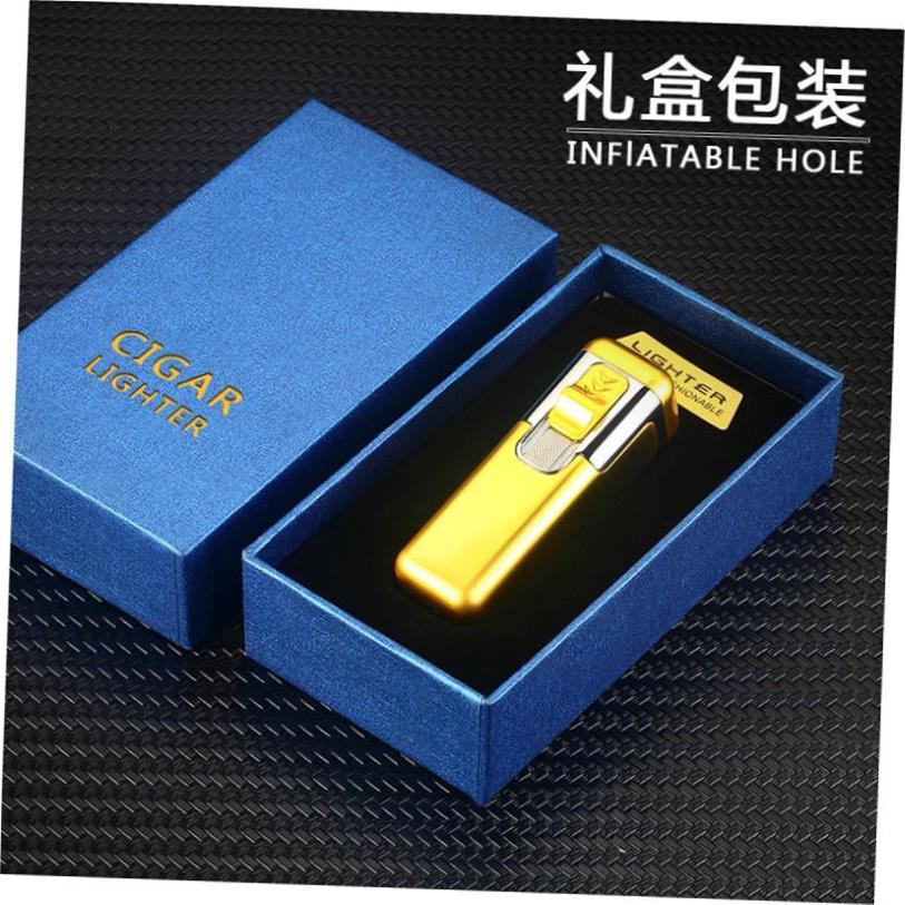 Windproof Cigar Torch Lighter Flame Smoking Accessories Tool-图1