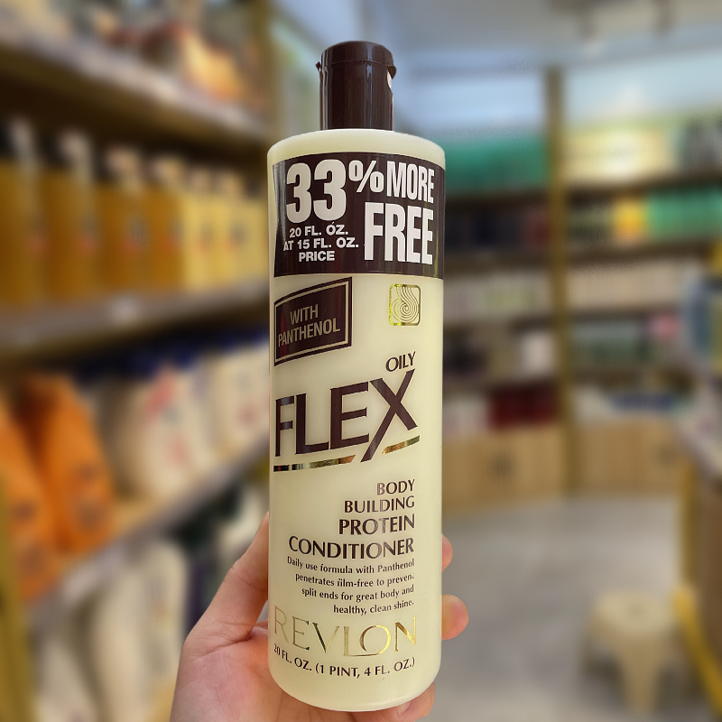 香港采购进口REVLON露华浓FLEX无硅油洗发水去油控油洗发露护发 - 图0