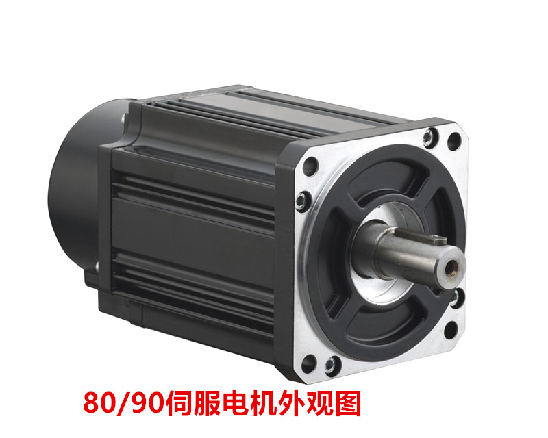 400W750W1.5KW2.3KW60/80/110/130法兰一川交流伺服电机+驱动套装 - 图1