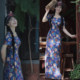 Singing on This Shore*Original-Midsummer Long Cheongsam Yilu Shen Girl (ຫຼຸດລາຄາ, ສ່ວນຫຼຸດ 50%) ໃນຂະນະທີ່ສິນຄ້າໝົດ.