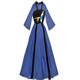 ເພງ Coast ນີ້ * Original Design Store-Scholarly Bluebird Embroidery ປັບປຸງ Hanfu (ຈໍານວນນ້ອຍ, ສ່ວນຫຼຸດ 30%)