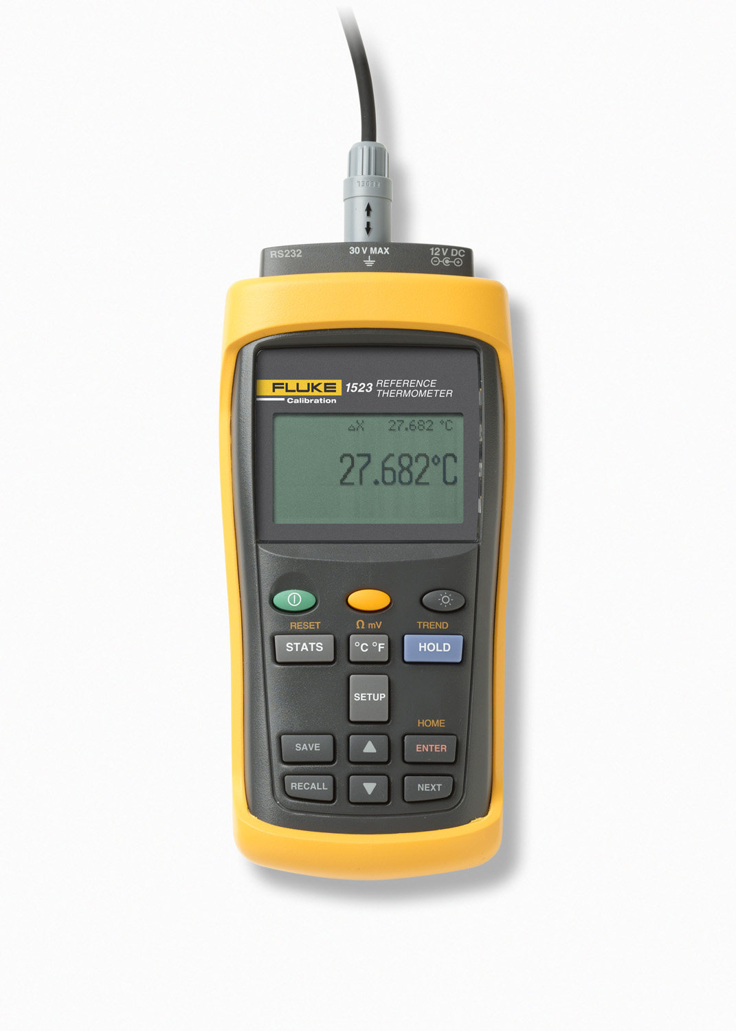 fluke/福禄克1523/1524手持式高精度参考测温仪f1524/f1523