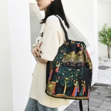 Вместительный и большой рюкзак, сумка через плечо, прочный тканевый мешок, спортивная сумка, простая сумка для путешествий, на шнурках