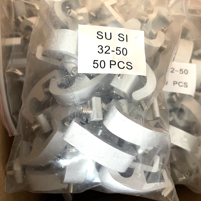 气动SC SI SU气缸配件磁性开关CS1-F固定铝支架感应CS1-U安装支架 - 图2