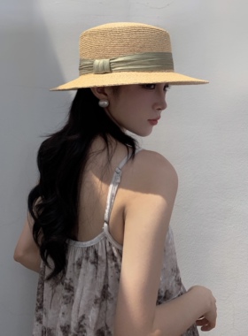 草帽出游日系女春夏平檐