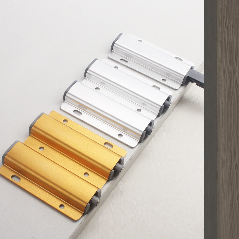 铝合金单双反弹器橱柜门弹跳不锈钢反弹器免拉手按压式反弹器,淘宝优惠券,粉丝福利购,淘宝优惠卷
