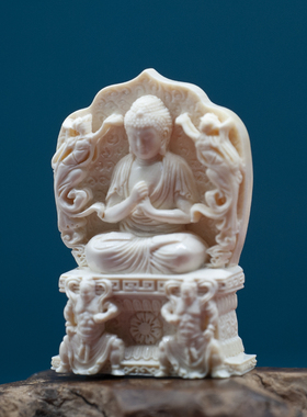 守艺男女猛犸象牙纯手工牌子挂件