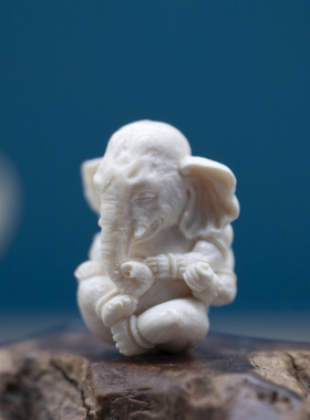 守艺猛犸挂件吊坠猛犸象牙男女