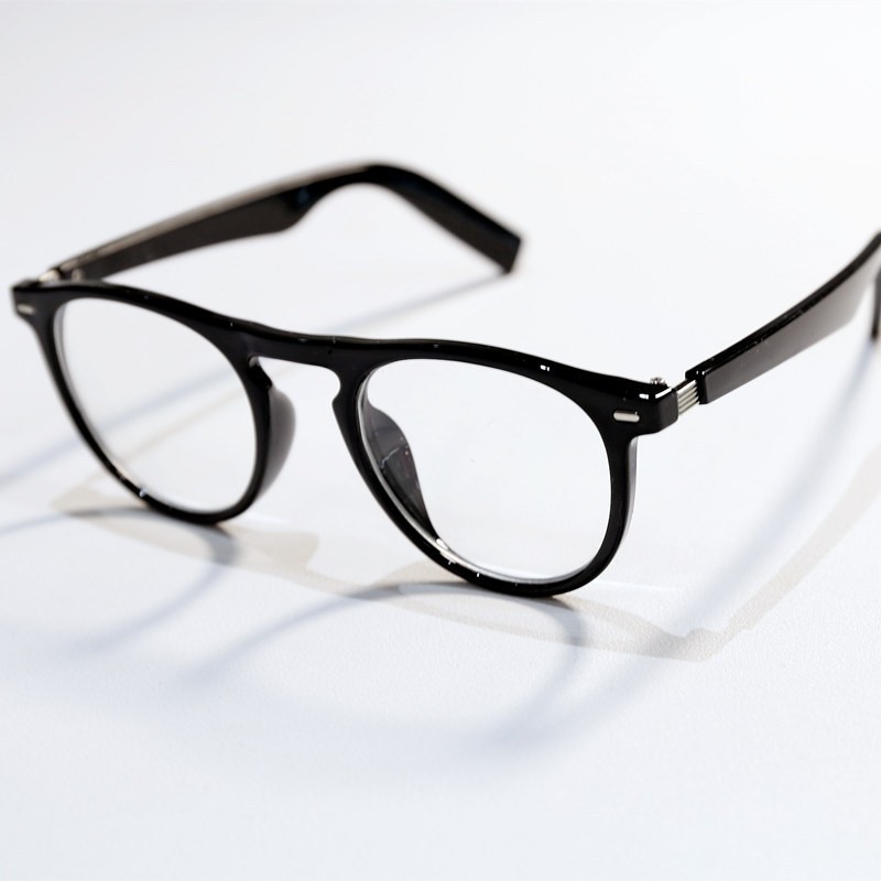Retro Japanese black-framed glasses for boys and girls with myopia can be equipped with degrees to prevent radiation and blue light, flat eyes, trendy brand