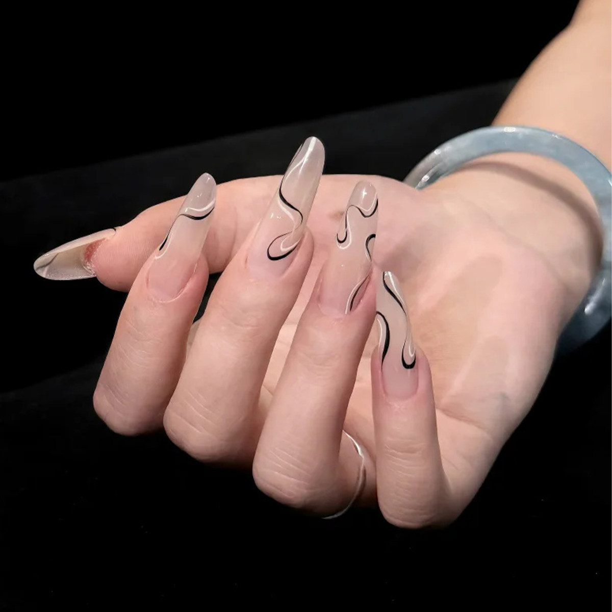 美甲拉线笔专业笔刷全尺寸法式彩绘勾边拉线美甲店,淘宝优惠券,粉丝福利购,淘宝优惠卷