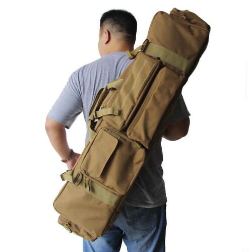 户外枪包M249包双支装软蛋枪收纳袋锦明 真人CS收纳包枪包收纳 袋 - 图3