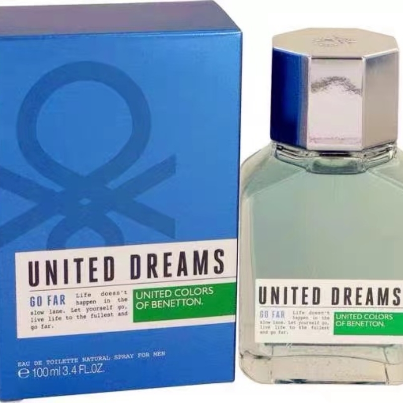 现货Benetton United Dreams Big Aim High Go Far男士淡香水100m - 图1