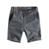 New England retro wash nặng tuổi trẻ năm quần mùa hè hoang dã quần short nam giản dị - Quần short