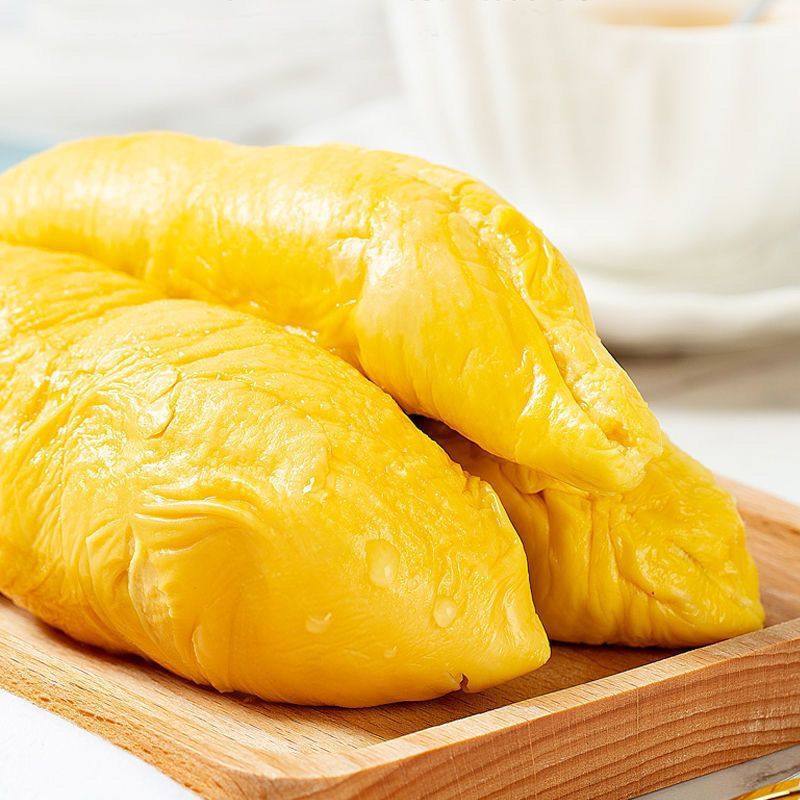 Thailand A-grade golden pillow fresh frozen durian pulp with core imported fruit without shell