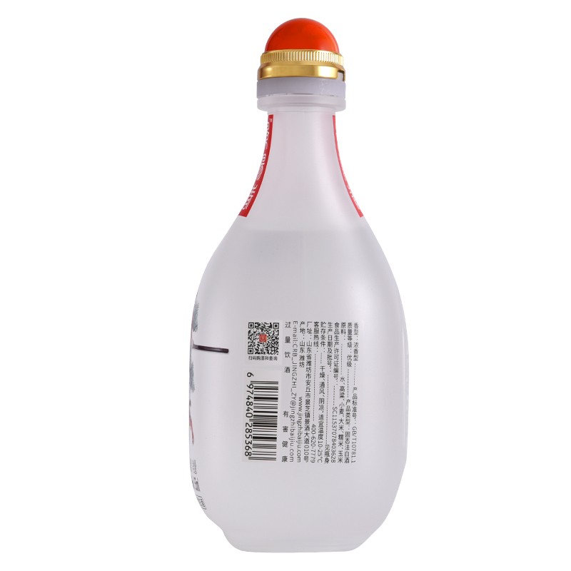 景芝 新版景阳春活力虎 39度浓香型白酒 555ml*3礼盒装 - 图2