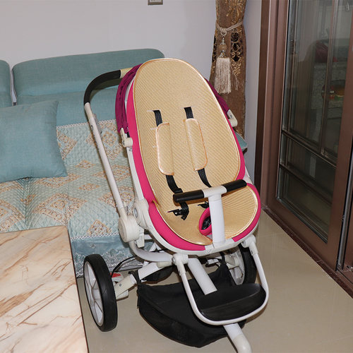 适用quinny moodd高景观zapp婴儿童buzz推车凉席宝宝苎麻通风坐垫 - 图0