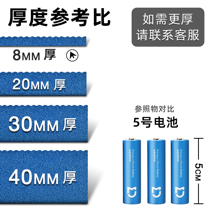 平板支撑垫瑜伽垫小尺寸防滑减震迷你倒立俯卧撑训练运动垫健身垫 - 图2