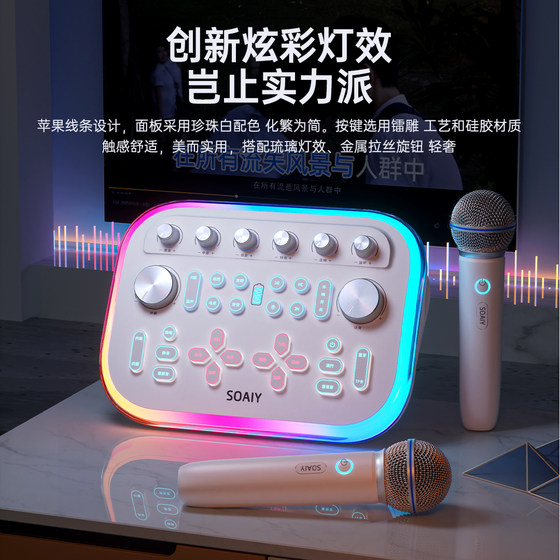 Sony Ericsson SG20 home karaoke microphone live broadcast sound card