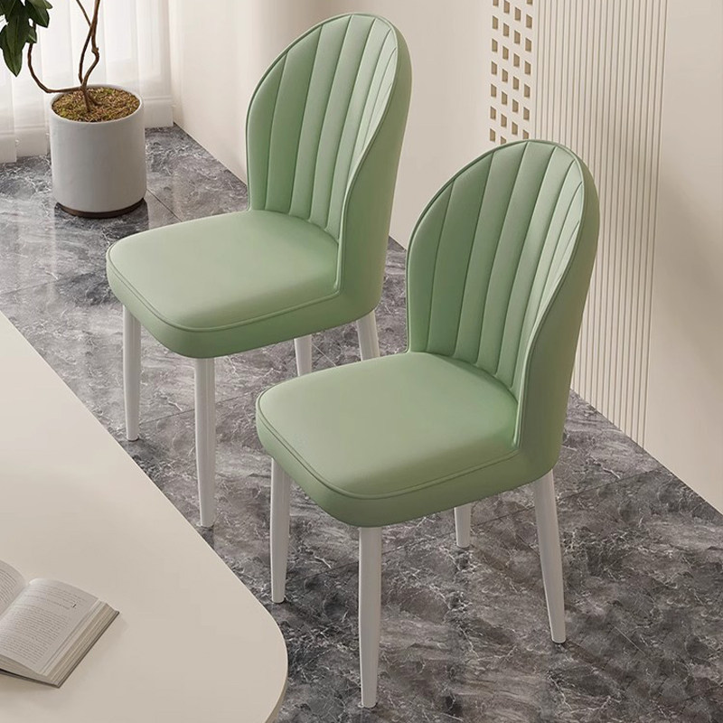 奶油风餐椅高级餐桌椅简约现代餐厅吃饭凳子家用茶椅酒店靠背椅子