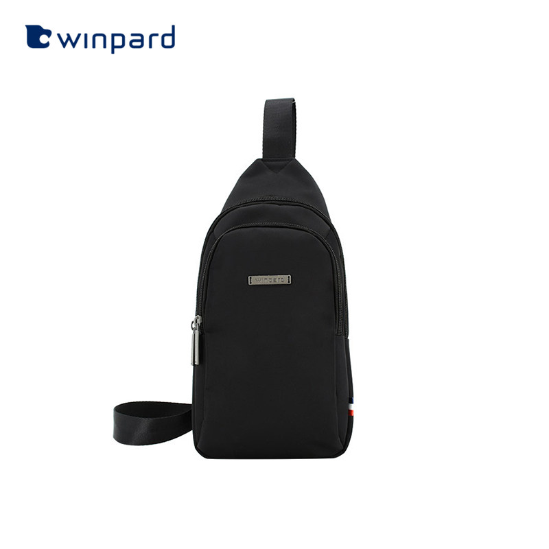 winpard男士胸包休闲运动斜挎包 威豹男士包袋