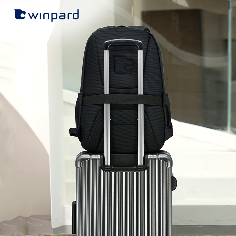 Winpard Backpack winaprd威豹双肩包男士大容量背包学生时尚潮流休闲书包高中学生_虎窝淘
