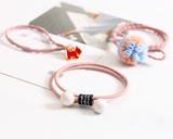 Летний комплект, аксессуар для волос, свежая резинка для волос, простой и элегантный дизайн