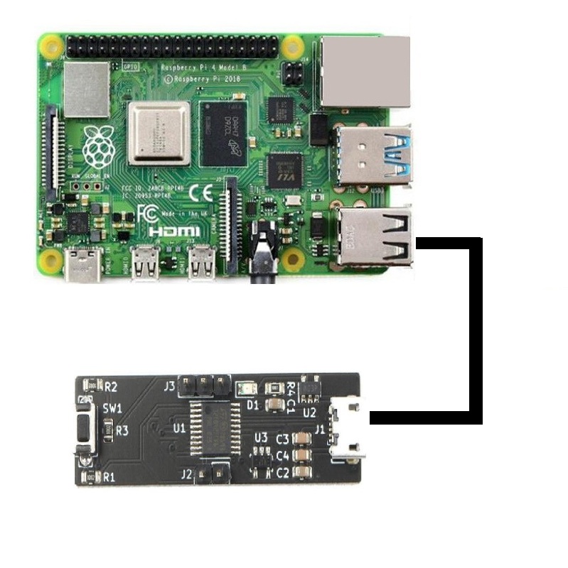 VORON PCB系列STM32-MINI12864模块 树莓派单USB线连屏幕3D打印机 - 图0