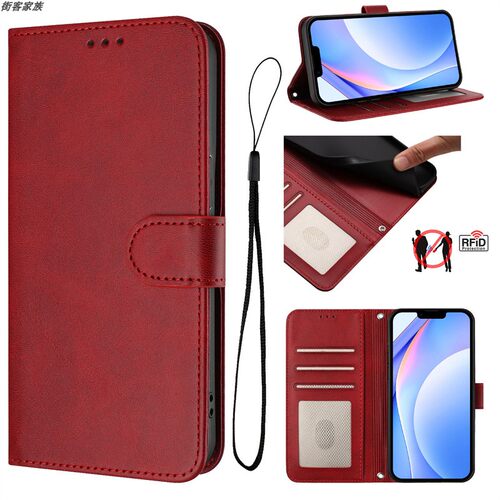 适用于Itel S17/S661W/Vision 3 手机壳翻盖保护皮套TPU软硅胶外壳防摔全包边插卡可无线充电简约时尚男女款 - 图3