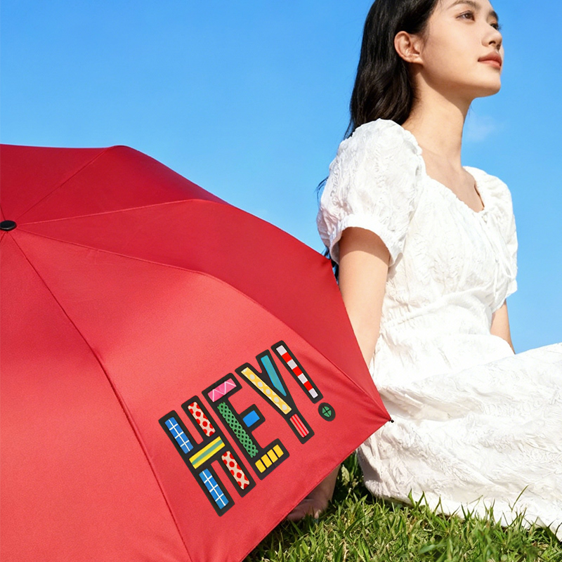 法国乐上LEXON&CK艺术家联名大伞面晴雨两用折叠自动伞男女商务 - 图1