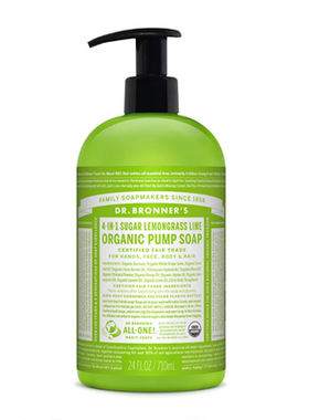 日本委托代买Dr.Bronner's布朗博士有机柠檬草温和沐浴露