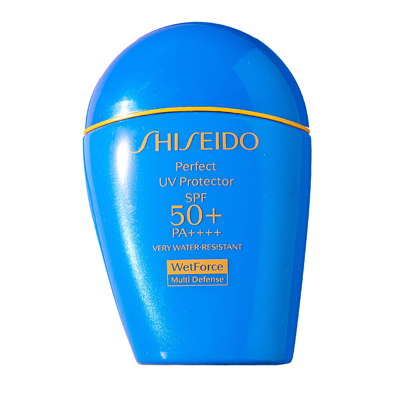 日本Shiseido资生堂防晒霜蓝胖子防紫外线隔离男女面部艳阳50ml - 图3