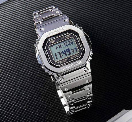 casio 35th anniversary silver