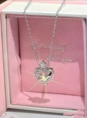 S999足银爱情魔药项链轻奢小众百搭高级感纯银锁骨链情人节送女友
